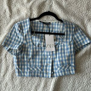 Zara brand new crop top